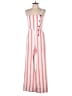 Forever 21 Stripes Pink Jumpsuit Size S - photo 1