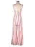 Forever 21 Stripes Pink Jumpsuit Size S - photo 2