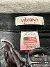 Vibrant M.I.U Color Block Black Jeans Size 25 waist - photo 7