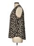 Vince Camuto Animal Print Brown Sleeveless Blouse Size L - photo 5