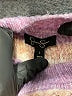 Jessica Simpson Stripes Purple Pullover Sweater Size L - photo 7