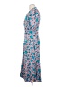 Unbranded Floral Blue Casual Dress Size XS (estimated) - photo 5