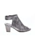 Gabor 100% Leather Gray Heels Size UK 5 1/2 / US 7 1/2 - photo 1