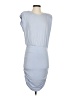 Open Edit Solid Gray Cocktail Dress Size S - photo 1
