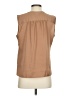 Vince Camuto 100% Polyester Tan Sleeveless Blouse Size 4 - photo 2