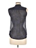 Rosegold 100% Silk Blue Blouse Size M - photo 2