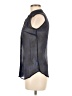 Rosegold 100% Silk Blue Blouse Size M - photo 5