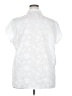Unbranded Stars White Short Sleeve Blouse Size 2X - photo 2