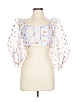 Silhouette 3/4 Sleeve Blouse