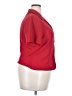 Laura Scott 100% Polyester Red Short Sleeve Blouse Size 18 - photo 4