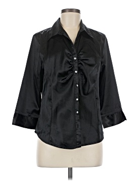 Blue Diamond 3/4 Sleeve Blouse
