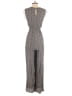 Bila 77 100% Rayon Tweed Gray Jumpsuit Size XS - photo 2