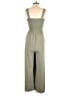 Automet Solid Green Jumpsuit Size S - photo 2