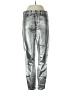 L'Agence Metallic Silver Jeans Size 27 waist - photo 1