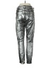 L'Agence Metallic Silver Jeans Size 27 waist - photo 2