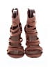 Forever 21 Brown Pink Sandals Size 5 1/2 - photo 2