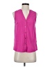 A New Day 100% Polyester Pink Sleeveless Blouse Size XS - photo 1