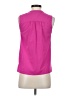 A New Day 100% Polyester Pink Sleeveless Blouse Size XS - photo 2