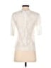 Sandro Ivory Short Sleeve Top Size S (estimated) - photo 2