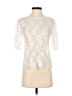 Sandro Ivory Short Sleeve Top Size S (estimated) - photo 1