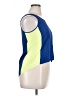 One Clothing 100% Polyester Blue Sleeveless Top Size XL - photo 4