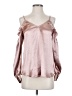 Belle + Sky 100% Polyester Pink Long Sleeve Blouse Size XS - photo 1