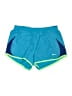 Nike 100% Polyester Color Block Blue Athletic Shorts Size S - photo 1