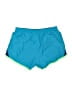 Nike 100% Polyester Color Block Blue Athletic Shorts Size S - photo 2