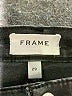 FRAME Chevron-herringbone Black Jeans Size 29 waist - photo 4