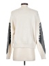 Böhme Chevron-herringbone White Pullover Sweater Size XS - Sm - photo 2
