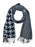 Fraas Houndstooth Blue Scarf One size - photo 1