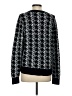 Lou & Grey 100% Nylon Houndstooth Black Pullover Sweater Size S - photo 2
