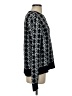 Lou & Grey 100% Nylon Houndstooth Black Pullover Sweater Size S - photo 4