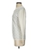 Tommy Hilfiger 100% Cotton Polka Dots Silver Pullover Sweater Size S - photo 5