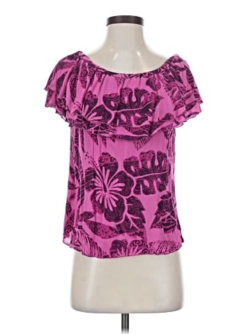 Serendipity Maui Short Sleeve Blouse (view 1)