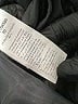 Shein 100% Polyamide Solid Black Snow Jacket Size S - photo 7