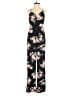 American Eagle Outfitters 100% Viscose Floral Black Jumpsuit Size XXS - photo 1