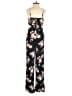 American Eagle Outfitters 100% Viscose Floral Black Jumpsuit Size XXS - photo 2