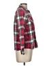 Natural Reflections 100% Cotton Plaid Red Long Sleeve Button-Down Shirt Size M - photo 4