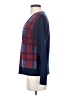 Equipment Plaid Blue Pullover Sweater Size XS - photo 5