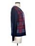 Equipment Plaid Blue Pullover Sweater Size XS - photo 4