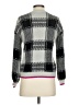 THML 100% Nylon Checkered-gingham Gray Pullover Sweater Size XS - photo 2