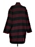 Erin Kleinberg 100% Polyester Stripes Burgundy Coat Size 2 - photo 2