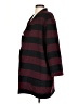 Erin Kleinberg 100% Polyester Stripes Burgundy Coat Size 2 - photo 5