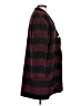 Erin Kleinberg 100% Polyester Stripes Burgundy Coat Size 2 - photo 4