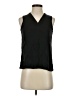Theory 100% Silk Black Sleeveless Silk Top Size S - photo 1