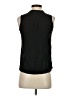 Theory 100% Silk Black Sleeveless Silk Top Size S - photo 2