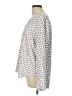 Ann Taylor Polka Dots Ivory Long Sleeve Blouse Size L - photo 5