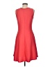En Focus Studio Chevron-herringbone Red Cocktail Dress Size 8 - photo 2