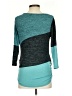 Olivia Blu Maternity Teal 3/4 Sleeve Top Size S - photo 2